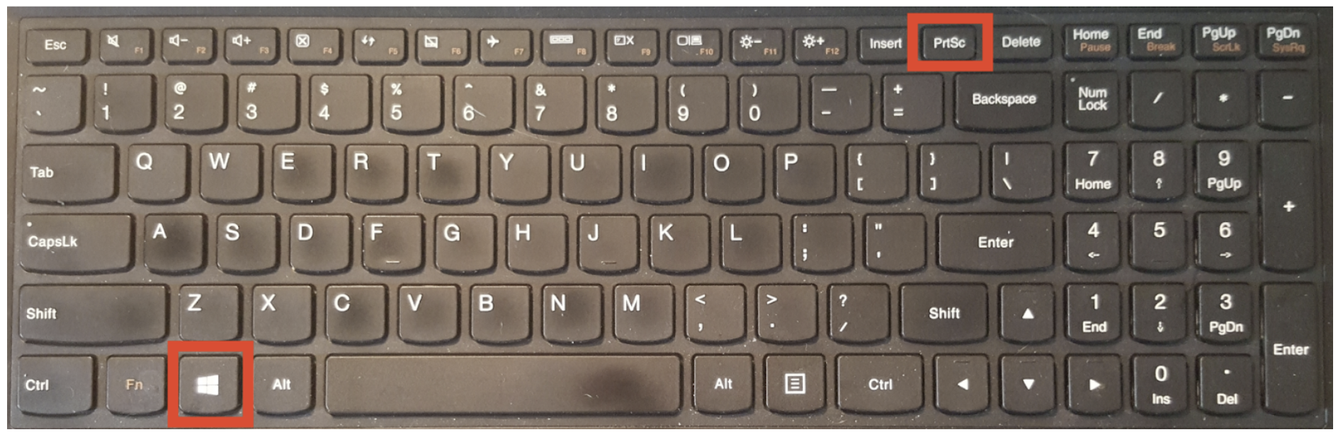 print screen shortcut windows 10 german keyboard